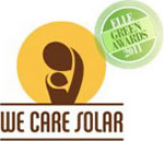 WE CARE Solar Elle Magazine 2011 Green Award