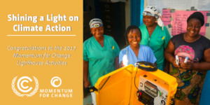 UN Momentum for Change: Lighthouse Activities Winner 2017